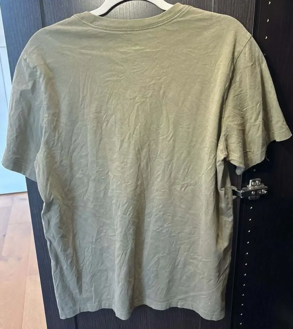 Jordan Jumpman Embroidered Logo T-Shirt Olive Green